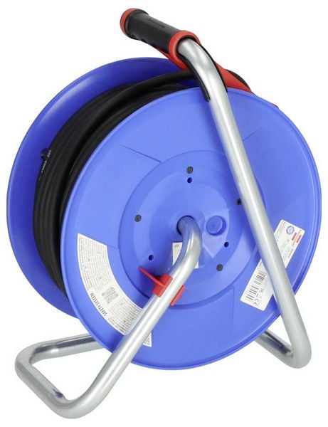 Produktbild: Kunststoff-Kabeltrommel H07RN-F 3G2,5 1233120 Farbe blau/ schwarz Ausf&uuml;hrung Kabeltrommel Kunststoff Zuleitung H07RN-F 3