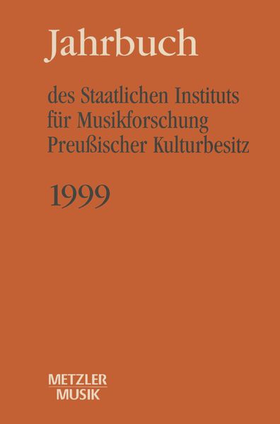 Produktbild: Jahrbuch des Staatlichen Instituts f&uuml;r Musikforschung (SIM) Preu&szlig;ischer Kulturbesitz