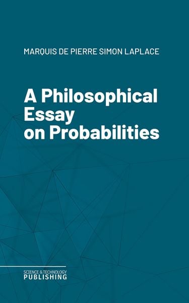 Produktbild: A Philosophical Essay on Probabilities