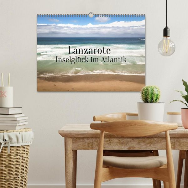 Produktbild: Lanzarote - Inselgl&uuml;ck im Atlantik (Wandkalender 2026 DIN A3 quer), CALVENDO Monatskalender