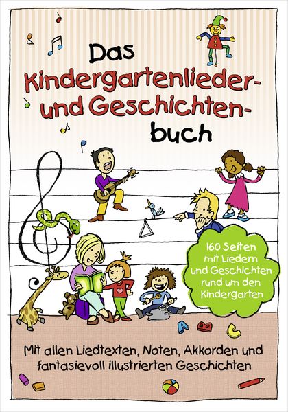 Produktbild: Das Kindergartenlieder- und Geschichtenbuch