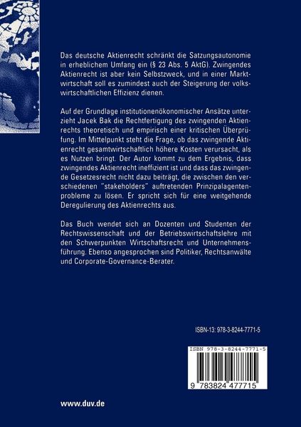 Produktbild: Aktienrecht zwischen Markt und Staat