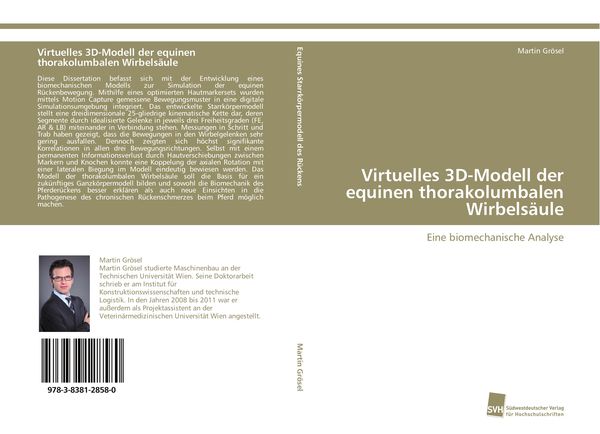 Produktbild: Virtuelles 3D-Modell der equinen thorakolumbalen Wirbels&auml;ule