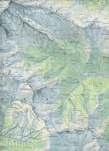 Produktbild: Swisstopo 1 : 25 000 Comologno