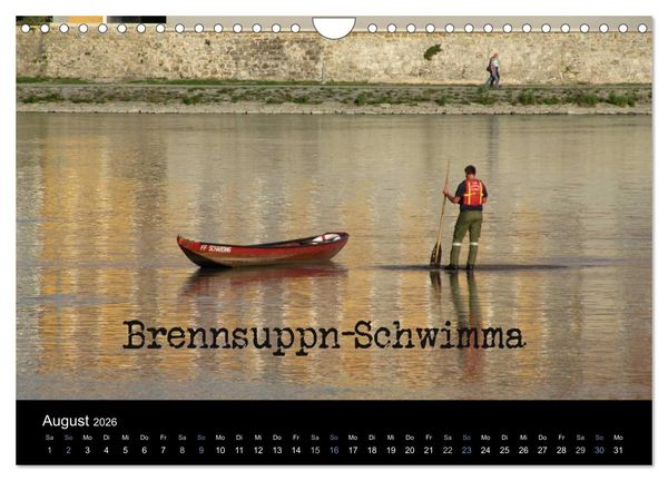 Produktbild: Baierische Lebensweisheiten (Wandkalender 2026 DIN A4 quer), CALVENDO Monatskalender