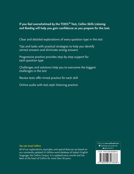 Produktbild: TOEIC LISTENING_ENG FOR TOE PB