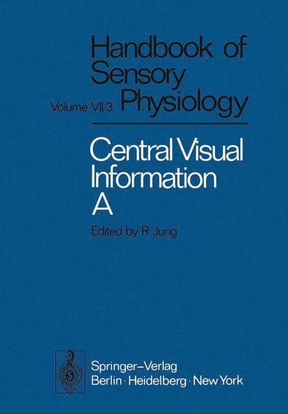 Produktbild: Central Processing of Visual Information A: Integrative Functions and Comparative Data