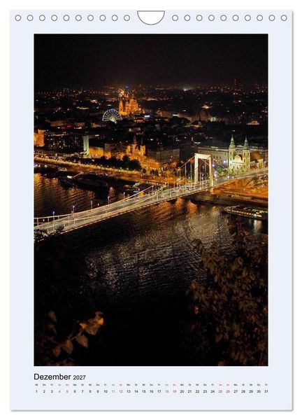Produktbild: Die Donau von Passau zum Delta (Wandkalender 2027 DIN A4 hoch), CALVENDO Monatskalender