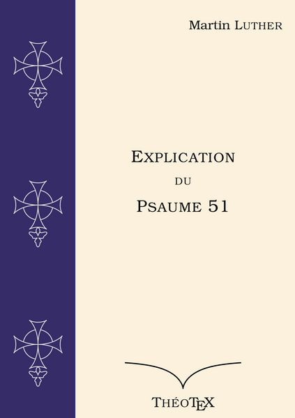 Produktbild: Explication du Psaume 51