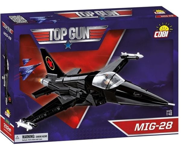 Produktbild: COBI Top Gun 5859 - Mig-28, 1:48 Bausatz, 332 Klemmbausteine