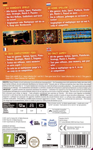 Produktbild: 60 in 1 Game Collection