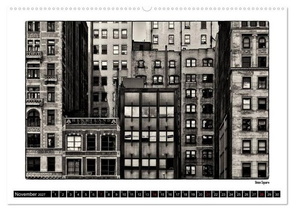 Produktbild: Manhattan Memories - Erinnerungen an New York (Wandkalender 2027 DIN A2 quer), CALVENDO Monatskalender
