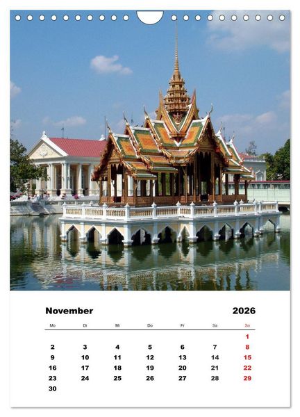 Produktbild: Thailand - Eine kleine Rundreise (Wandkalender 2026 DIN A4 hoch), CALVENDO Monatskalender