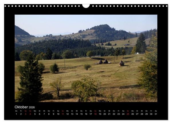Produktbild: Rum&auml;nien - Siebenb&uuml;rgen und Bukowina (Wandkalender 2026 DIN A3 quer), CALVENDO Monatskalender