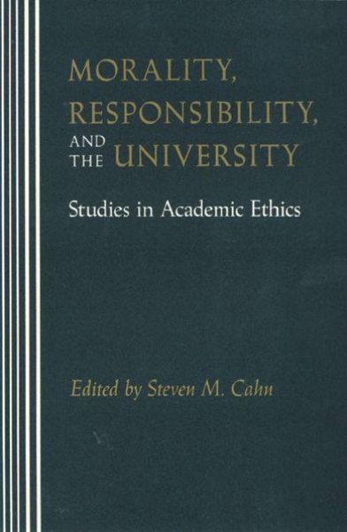 Produktbild: Morality, Responsibility, and the University