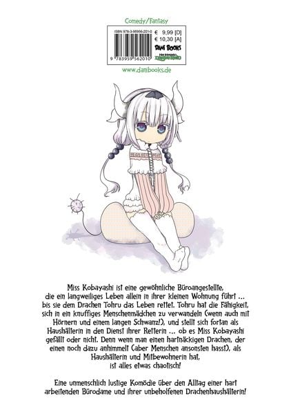 Produktbild: Miss Kobayashi's Dragon Maid - Band 01 (deutsche Ausgabe)