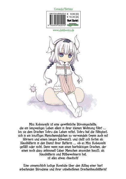 Produktbild: Miss Kobayashi's Dragon Maid - Band 01 (deutsche Ausgabe)