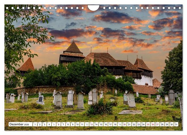 Produktbild: Rum&auml;niens ber&uuml;hmte Burgen (Wandkalender 2026 DIN A4 quer), CALVENDO Monatskalender