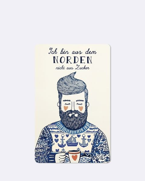 Produktbild: Lunacard Postkarte *Nordic Man