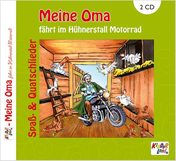 Produktbild: Meine Oma f&auml;hrt im H&uuml;hnerstall Motorrad, 2 Audio-CDs