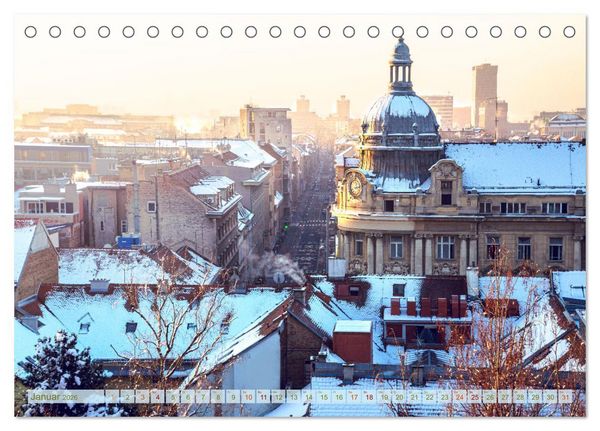 Produktbild: Zagreb - Kroatiens zauberhafte Hauptstadt (Tischkalender 2026 DIN A5 quer), CALVENDO Monatskalender