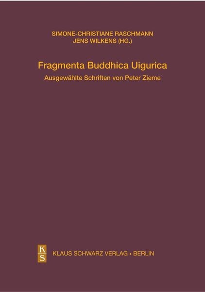 Produktbild: Fragmenta Buddhica Uigurica