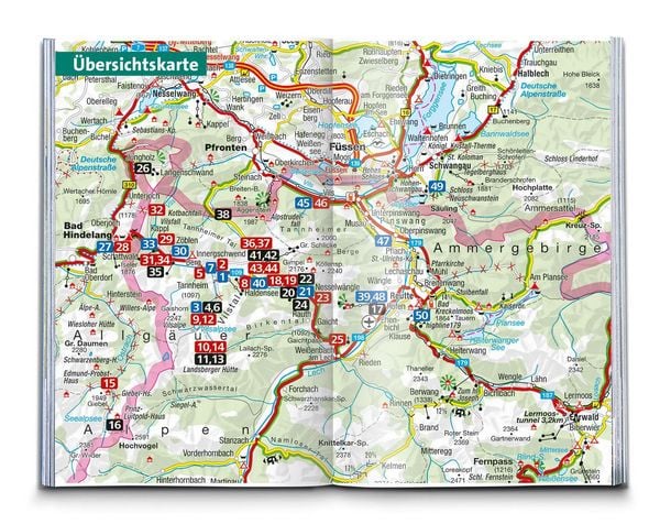 Produktbild: KOMPASS Wanderf&uuml;hrer Tannheimer Tal von Nesselw&auml;ngle bis Jungholz, 50 Touren mit Extra-Tourenkarte