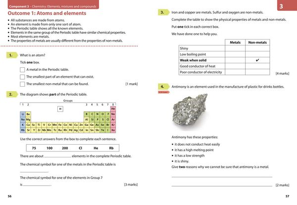 Produktbild: AQA GCSE SCI TRIL AND ELC WB