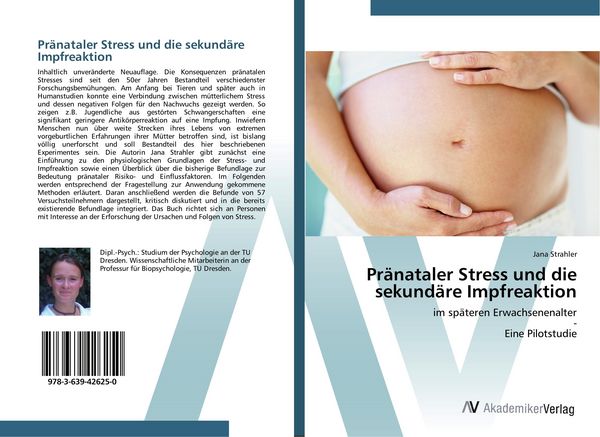 Produktbild: Pr&auml;nataler Stress und die sekund&auml;re Impfreaktion