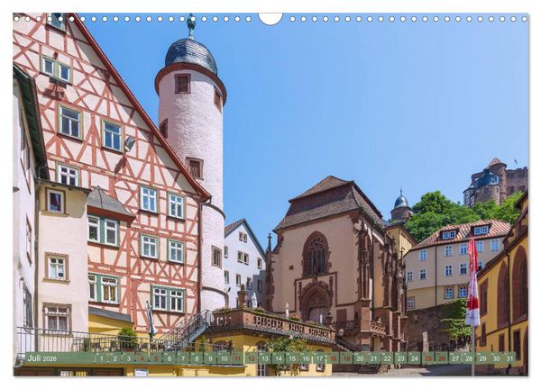 Produktbild: Romantisches Mainfranken (Wandkalender 2026 DIN A3 quer), CALVENDO Monatskalender