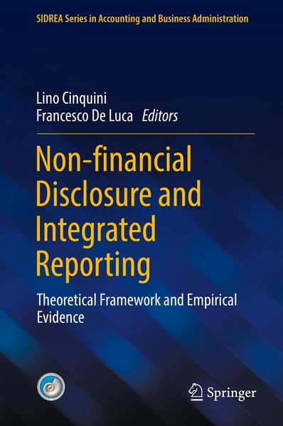 Produktbild: Non-financial Disclosure and Integrated Reporting