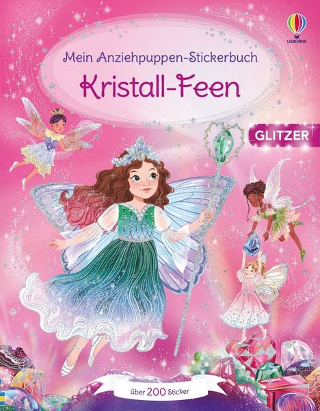 Produktbild: Mein Anziehpuppen-Stickerbuch: Kristall-Feen