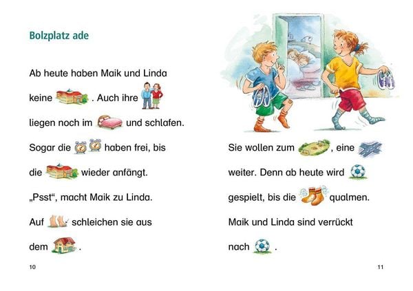 Produktbild: Lesenlernen in 3 Schritten - Die sch&ouml;nsten Fu&szlig;ballgeschichten