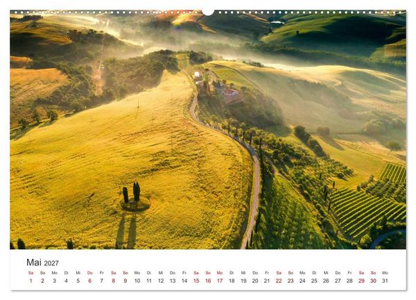 Produktbild: Italien - Eine Reise durch das traumhafte Italien. (hochwertiger Premium Wandkalender 2027 DIN A2 quer), Kunstdruck in Hochglanz
