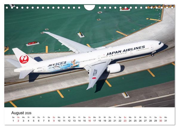 Produktbild: From Above - Die etwas andere Perspektive auf Flugzeuge (Wandkalender 2026 DIN A4 quer), CALVENDO Monatskalender