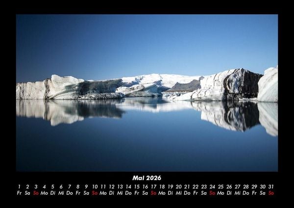 Produktbild: Die Seen der Erde 2026 Fotokalender DIN A3