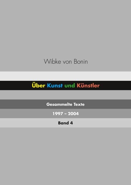 Produktbild: &Uuml;ber Kunst und K&uuml;nstler Band 4