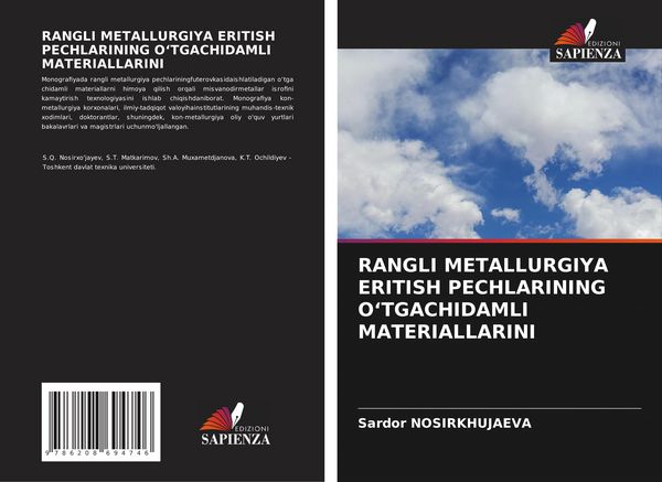 Produktbild: Rangli Metallurgiya Eritish Pechlarining O&iquest;tgachidamli Materiallarini