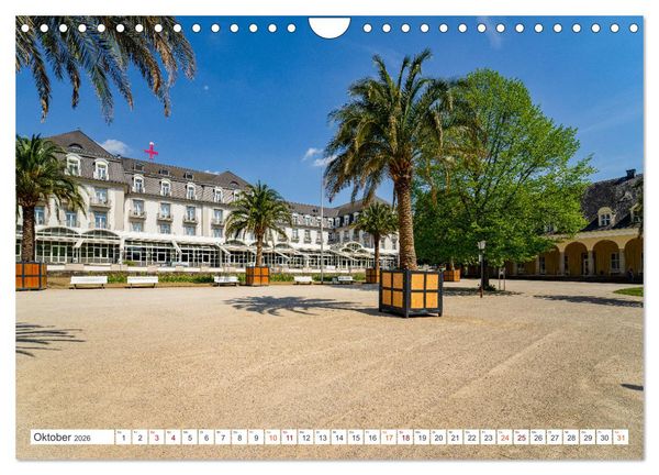 Produktbild: Bad Pyrmont Impressionen (Wandkalender 2026 DIN A4 quer), CALVENDO Monatskalender