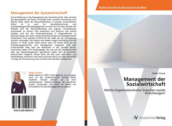 Produktbild: Management der Sozialwirtschaft