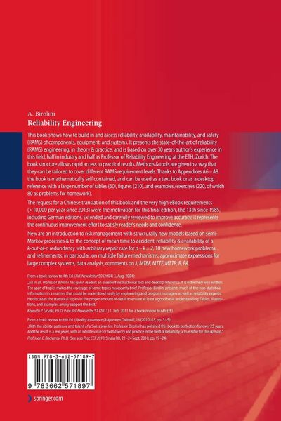 Produktbild: Reliability Engineering