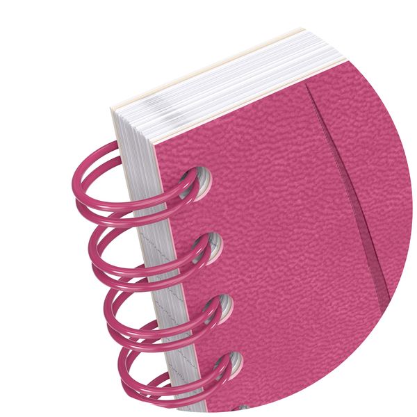 Produktbild: Oxford Spiralbuch Signature A5, liniert, mit flexiblem Cover, 80 Blatt, Optik Paper&reg;, SCRIBZEE&reg; kompatibel, fuchsia