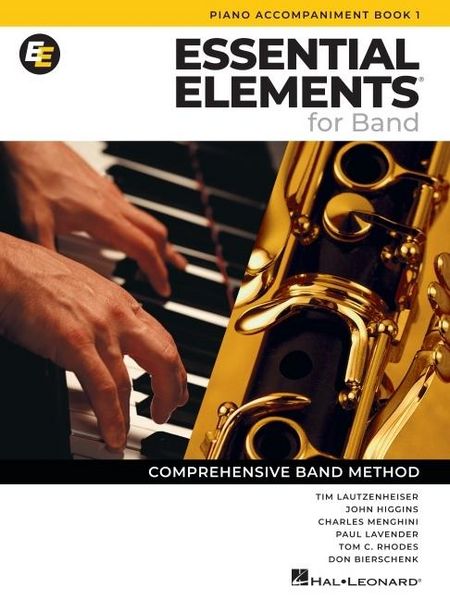 Produktbild: Essential Elements for Band: Piano Accompaniment Book 1 Band Method Sheet Music Book for Teachers and Directors Beginner Concert Band Piano Score for Rehearsals and Practice Hal Leonard