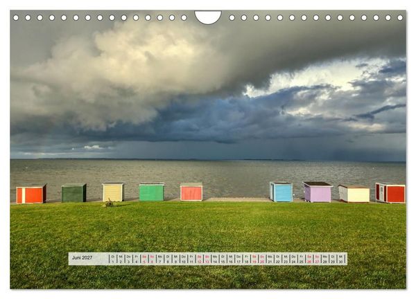 Produktbild: K&uuml;stenzauber Nordfriesland (Wandkalender 2027 DIN A4 quer), CALVENDO Monatskalender