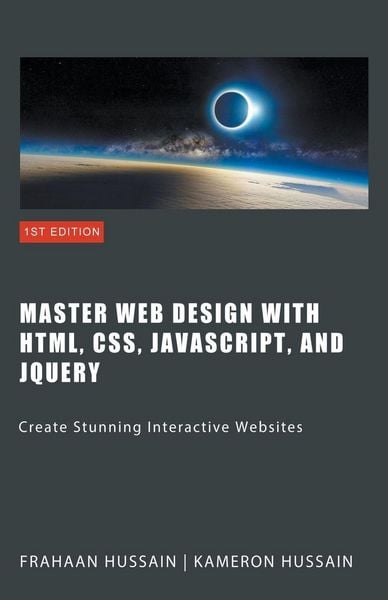 Produktbild: Master Web Design with HTML, CSS, JavaScript, and jQuery