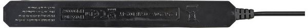 Produktbild: Sygonix SY-5806880 Steckdosenleiste 4fach Schwarz Eurostecker 1St.