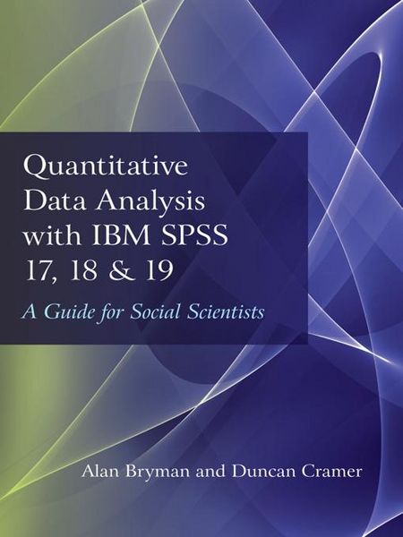 Produktbild: Quantitative Data Analysis with IBM SPSS 17, 18 & 19