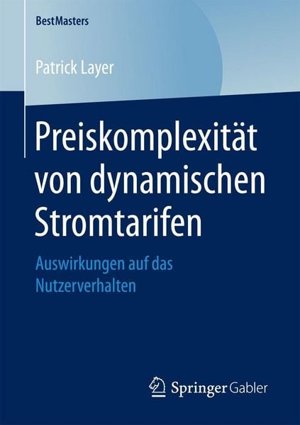 Produktbild: Preiskomplexit&auml;t von dynamischen Stromtarifen