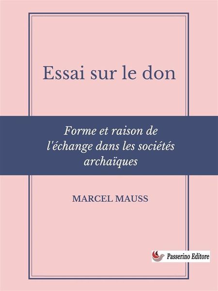 Produktbild: Essai sur le don