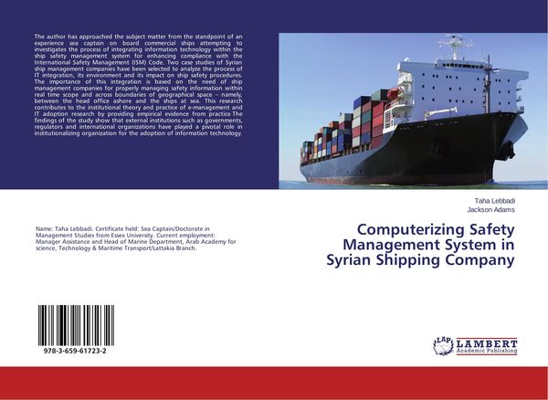 Produktbild: Computerizing Safety Management System in Syrian Shipping Company